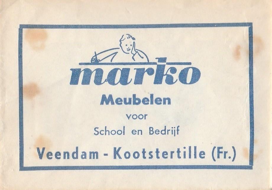 Marko meubelen Veendam Kootstertille - school bedrijf, Ophalen of Verzenden