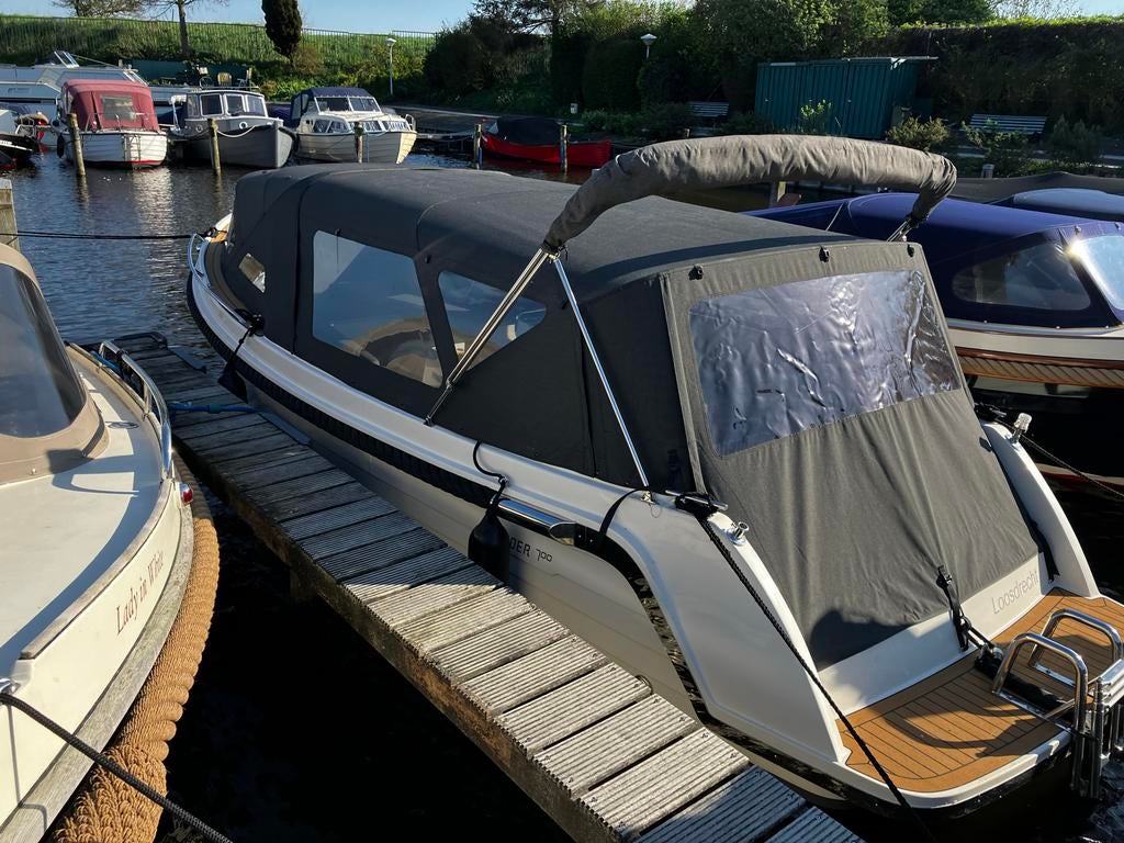 Interboat Intender 700 (2017) - Compleet Uitgerust, Watersport en Boten, Motorboten en Motorjachten, Gebruikt, Polyester, 6 tot 9 meter