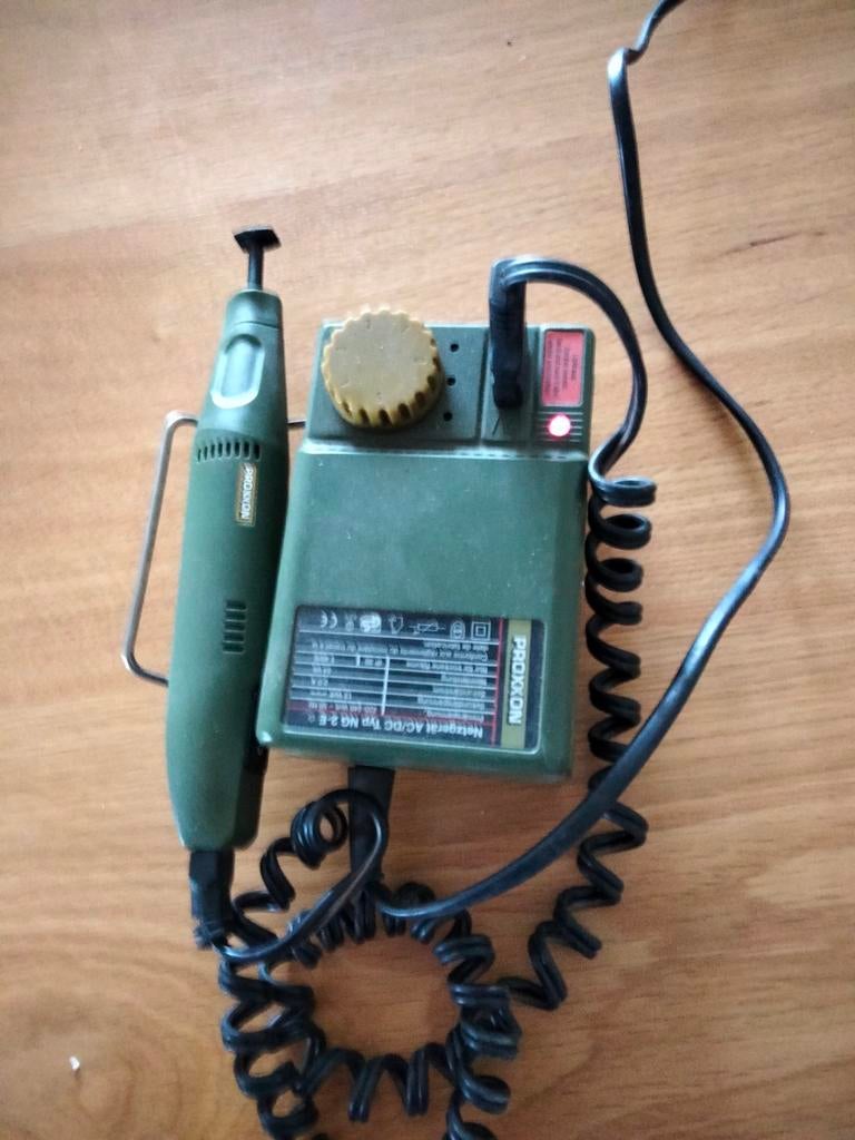 Proxxon schuurmachine met trafo, Ophalen of Verzenden, Gebruikt