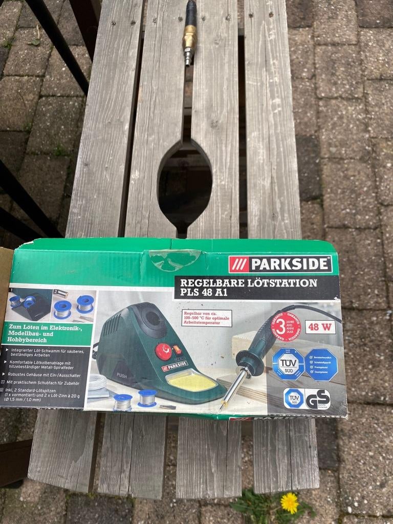 Soldeer apparaat, Ophalen, Gebruikt