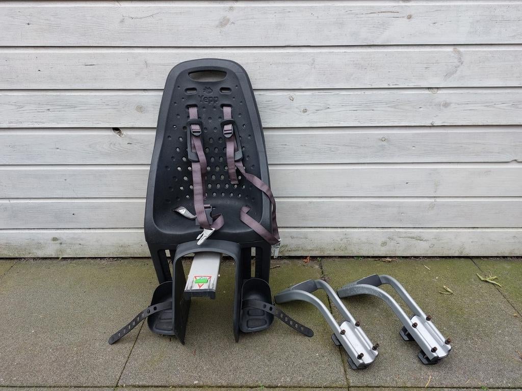 Yepp achterzitje, Ophalen, Gebruikt