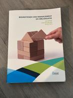 Bouwstenen van management en organisatie, Ophalen of Verzenden, Beta, Zo goed als nieuw, HBO