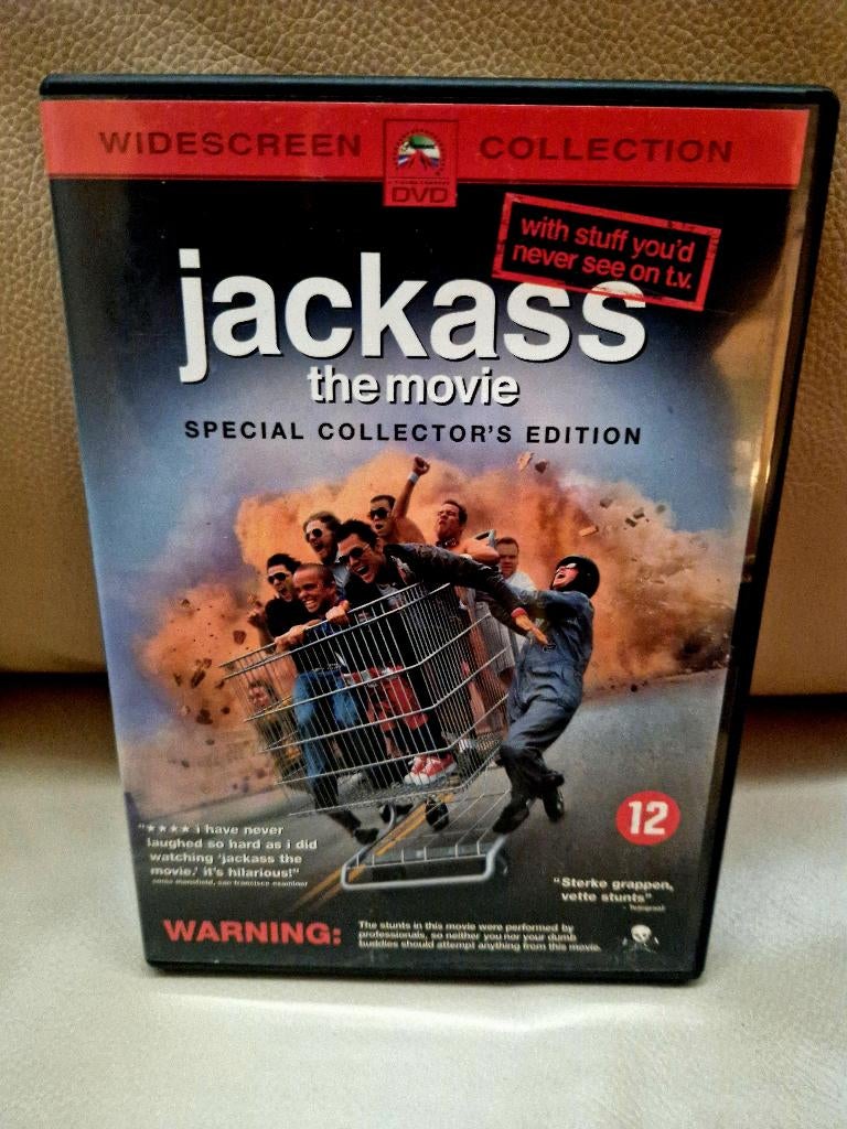 DVD Jackass the movie, Alle leeftijden, Ophalen of Verzenden, Zo goed als nieuw
