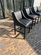 Set van 3 brede barkrukken, 66 cm zithoogte, Huis en Inrichting, Barkrukken, 3 krukken, Ophalen, Gebruikt, 60 tot 90 cm