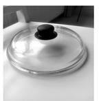 authentieke vintage pyrec classic glazen deksel/spatdeksel/, Ophalen of Verzenden, Gebruikt, Glas, Overige typen