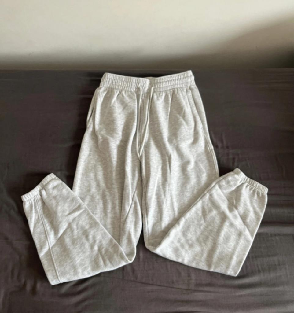 H&M Joggingbroek Grijs Maat S, Ophalen of Verzenden, Maat 36 (S), Gedragen, Grijs