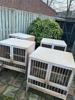 Duiven | Vogelhok | 4 stuks, Dieren en Toebehoren, Ophalen, Gebruikt, Hout, Vogelkooi