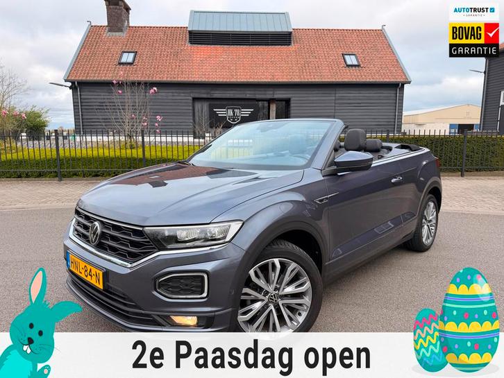 Volkswagen T-Roc Cabrio 1.5 TSI 150PK 2X R-LINE AUTOMAAT APP, Auto's, Volkswagen, Bedrijf, Te koop, T-Roc, ABS, Achteruitrijcamera