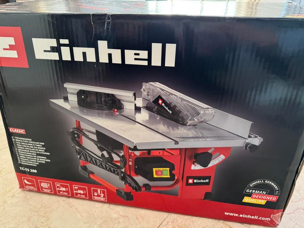 Zaagmachine EINHELL, Doe-het-zelf en Verbouw, Ophalen, Zo goed als nieuw, Afkortzaag, 30 tot 70 mm