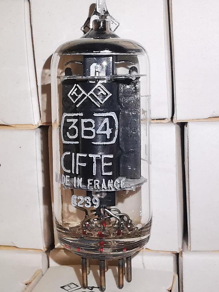 3B4 buis triode NOS 60` s, Verzenden, Nieuw