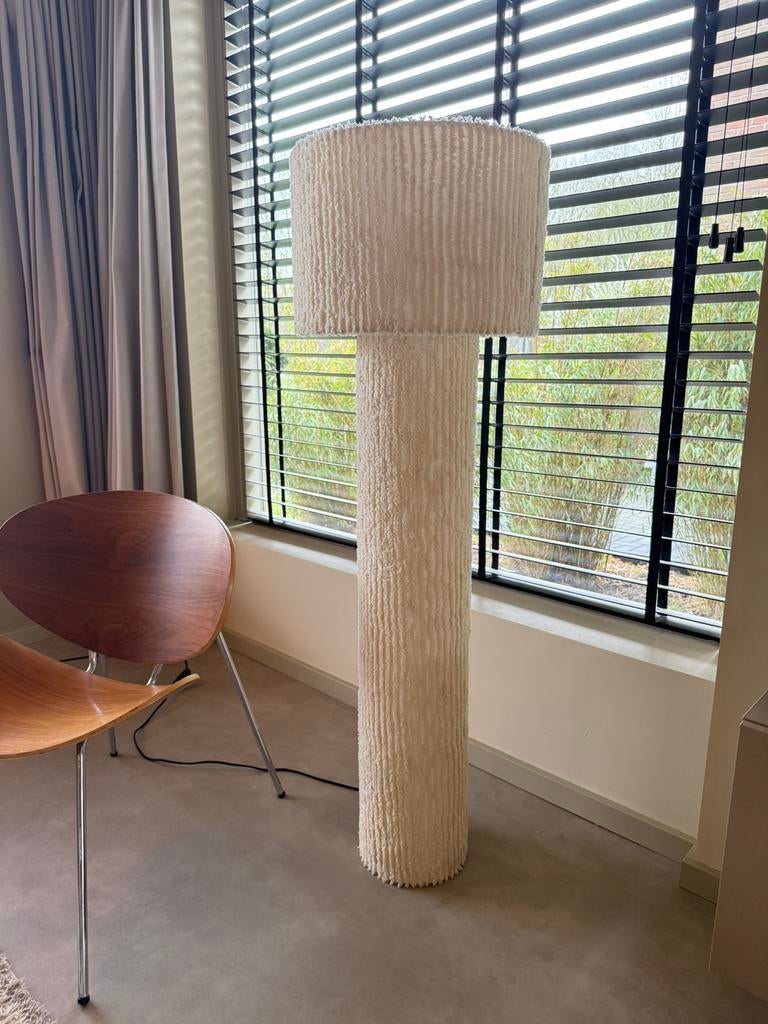 Japandi wehkamp Studio Livit vloerlamp design stof lamp, Ophalen, Japandi, 100 tot 150 cm, Zo goed als nieuw