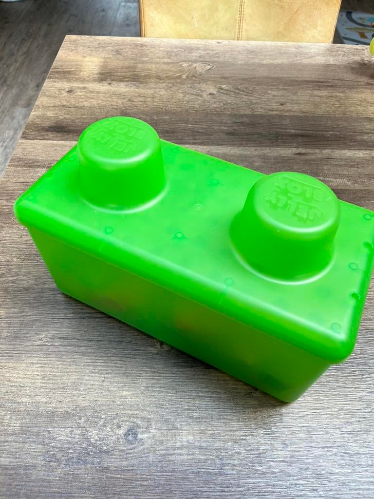 Jelly blox, Ophalen, Gebruikt