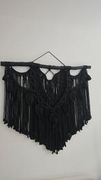 Handgemaakte macrame / wanddecoratie. Met echt hout, Ophalen, Zo goed als nieuw