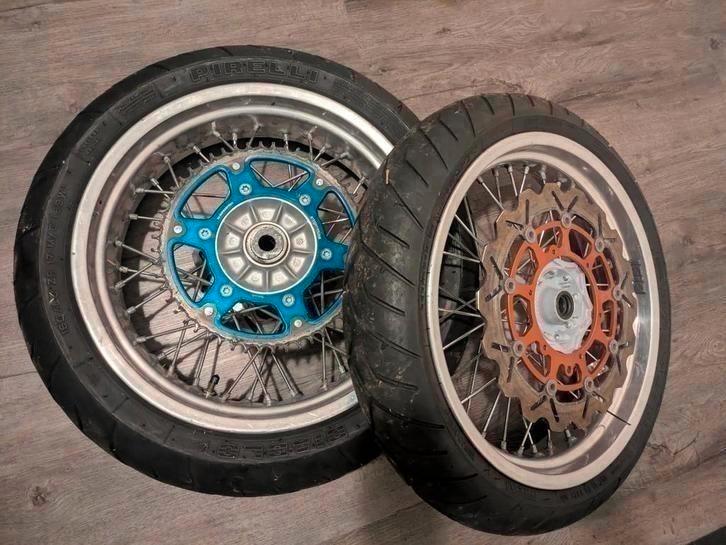 KTM Husqvarna supermoto supermotowielen EXCF EXC F 450 500, Motoren, Onderdelen | Merk-onafhankelijk, Ophalen