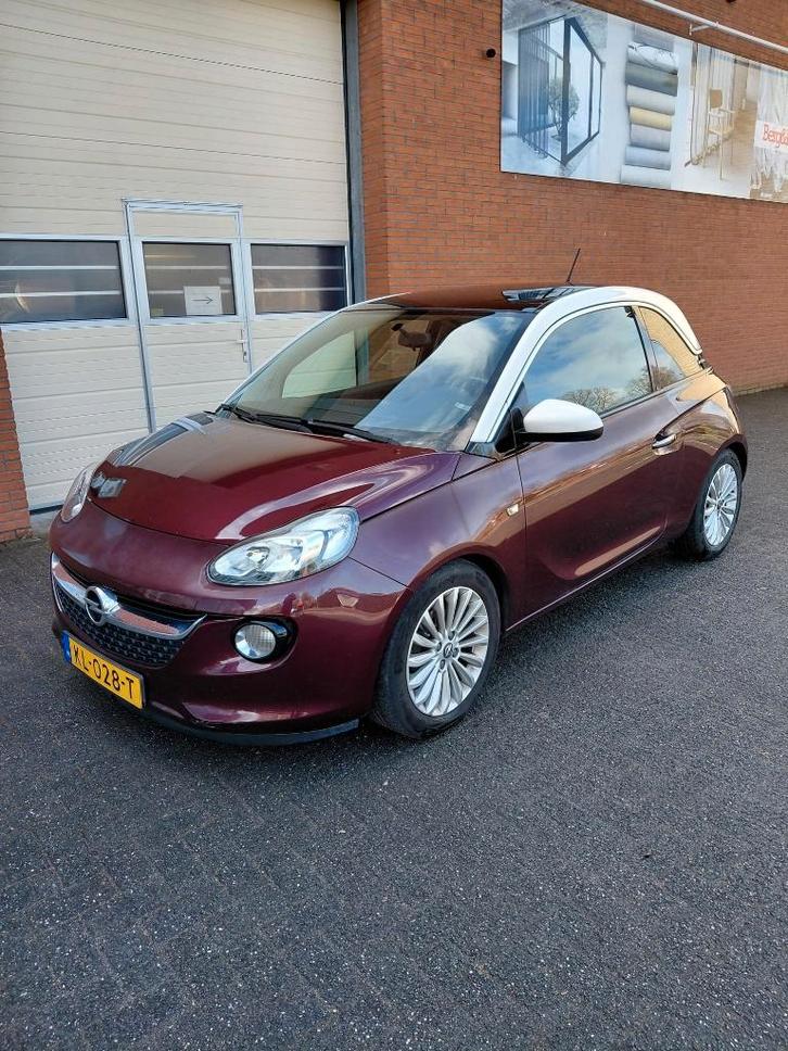 Opel ADAM 1.2 Aubergine, Auto's, Opel, Particulier, ADAM, ABS, Airbags, Airconditioning, Alarm, Bluetooth, Centrale vergrendeling