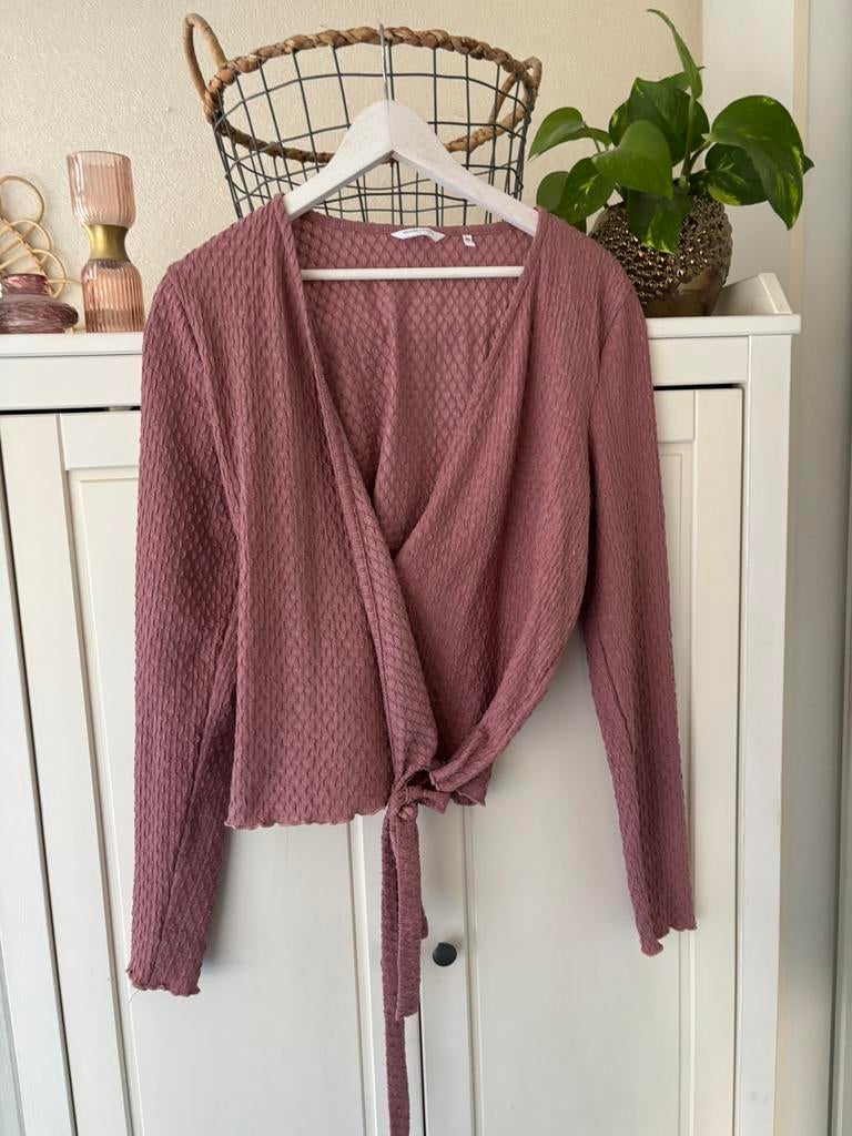 Melting Stockholm oud roze wikkelvestje maat L, Ophalen of Verzenden, Zo goed als nieuw, Maat 42/44 (L), Roze