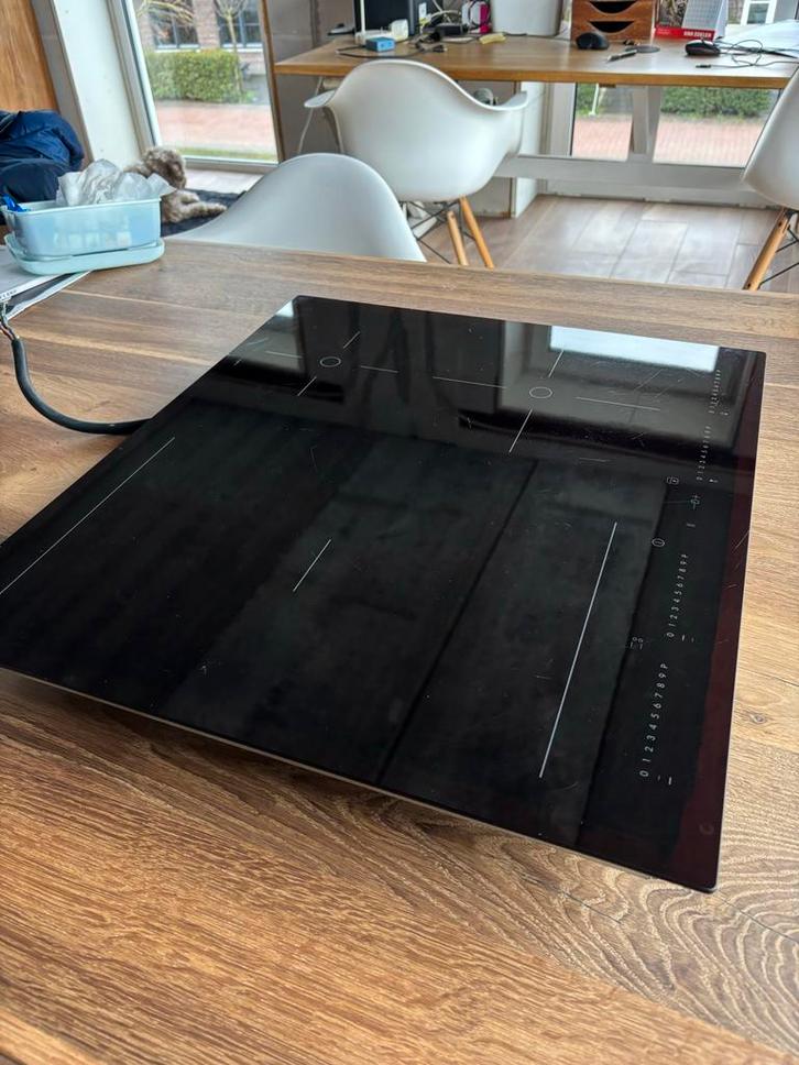 Inductie Kookplaat - 4 Zones - 2 Fasen - inbouw, Witgoed en Apparatuur, Kookplaten, Gebruikt, Inbouw, Inductie, 4 kookzones, Ophalen of Verzenden