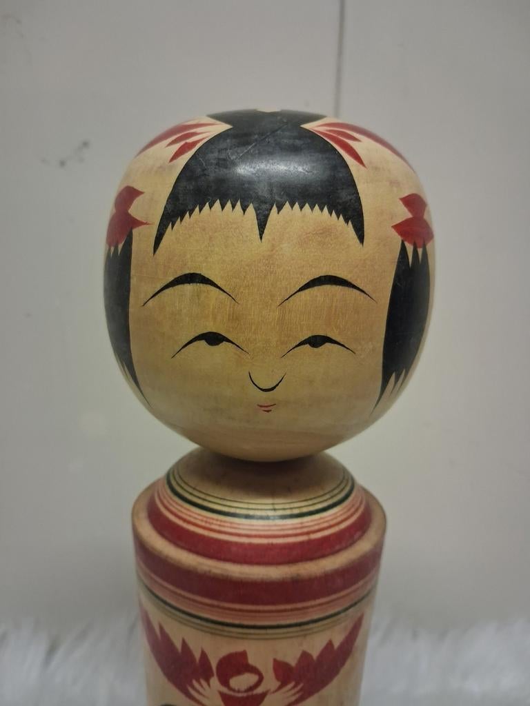 Kokeshi pop gesigneerd, Ophalen of Verzenden
