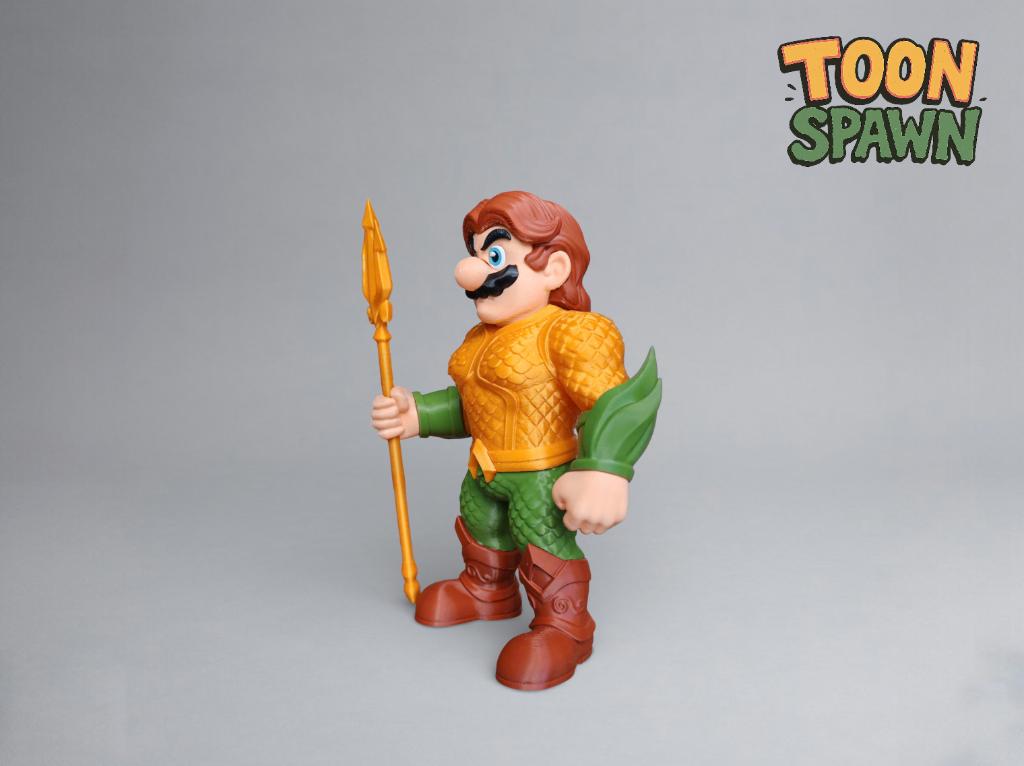 Aquario - Aquaman  Mario Mash-Up Figuur – 30 cm, Verzamelen, Ophalen of Verzenden, Nieuw, Fantasy