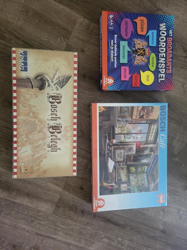 Spellen en puzzel Den Bosch, Hobby en Vrije tijd, Ophalen