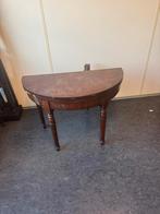 Antieke Halve Maan Console Tafel - Klassiek Hout, Ophalen of Verzenden