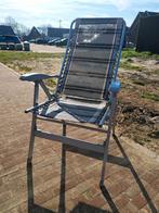 Tuinstoel met relaxte zit, Ophalen, Kunststof, Inklapbaar