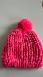 Muts rose, Kinderen en Baby's, Kinderkleding | Mutsen, Sjaals en Handschoenen, Gebruikt, Meisje, Ophalen of Verzenden, 104 of kleiner