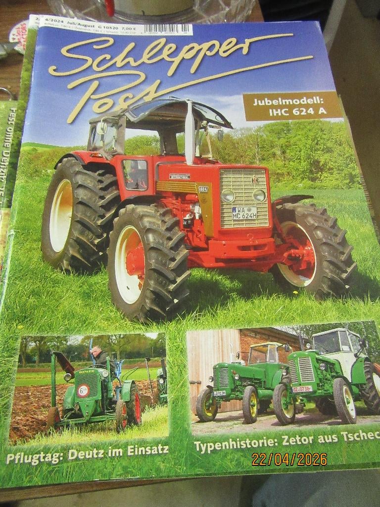 schlepper post tijdschrift  tractor landbouw  trekker, Boeken, Tijdschriften en Kranten, Ophalen of Verzenden, Gelezen, Overige typen