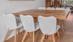 Eetkamerstoelen Lily Pure White - Teak + Lloyd Loom, Ophalen, Gebruikt, Wit, Modern - Lloyd Loom en Teakhout