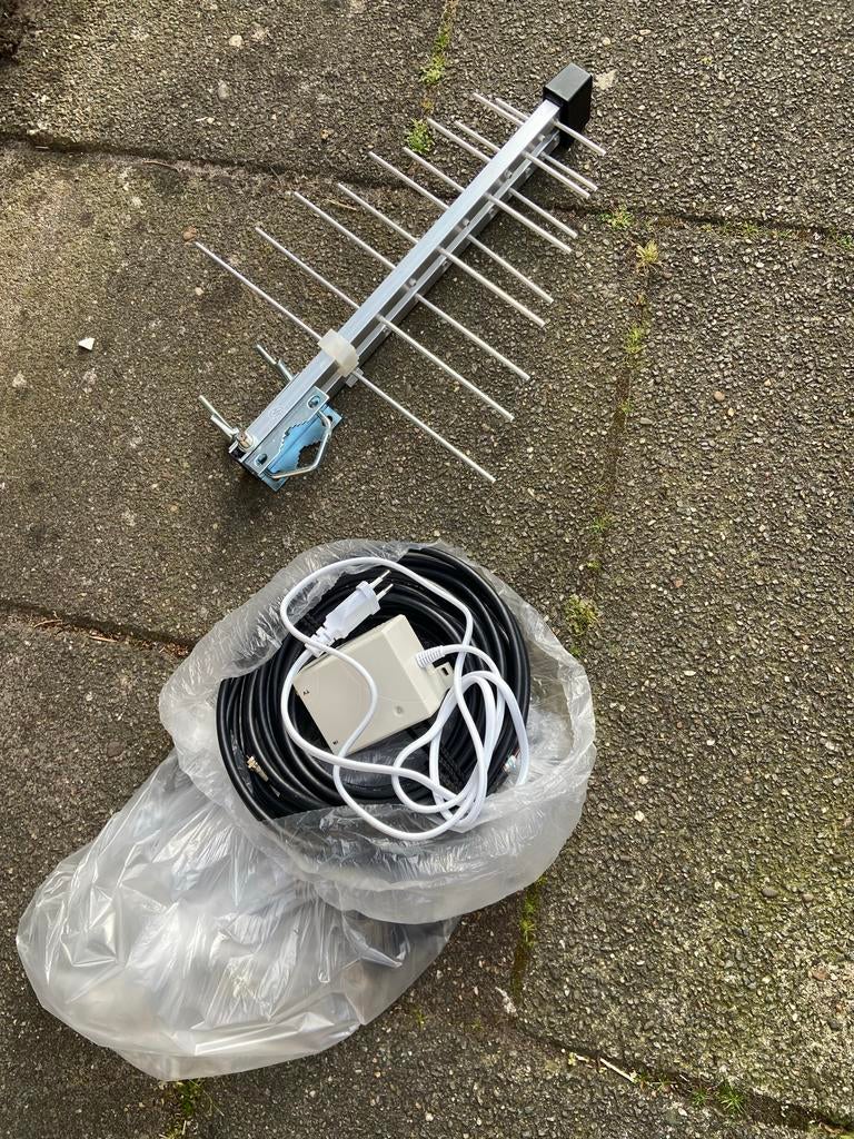 Digitale hdtv-antenne voor buiten, Ophalen of Verzenden, Gebruikt, Antenne