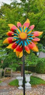 WINDMOLEN / VUURBLOEM / windspinner, Huis en tuin decoratie Marie, Nieuw, Info@huisentuindecoratiemarie.nl, Peize