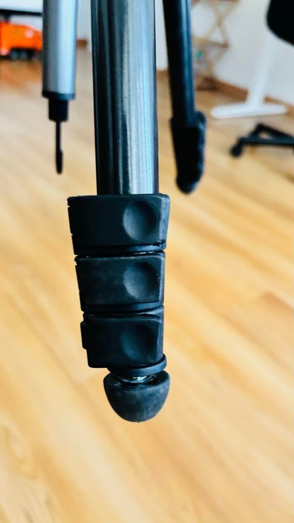 Compact Pro Statief voor SLR Camera (HAMA), Audio, Tv en Foto, Fotografie | Statieven en Balhoofden, Zo goed als nieuw, Minder dan 150 cm