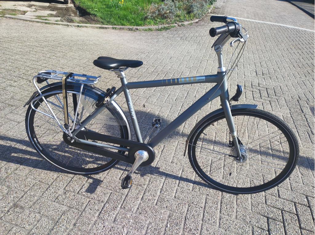 Giant, zeer netjes, laag frame van 53 cm en 7 speed, Fietsen en Brommers, Fietsen | Jongens, Niet ingevuld, Giant, Zo goed als nieuw