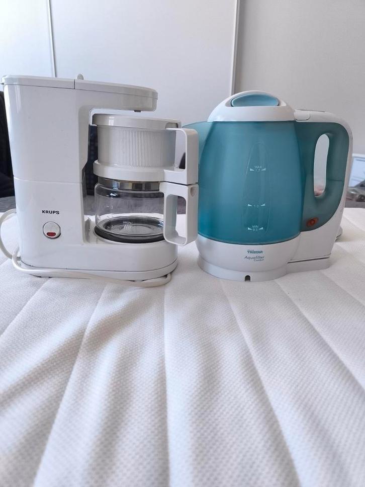 Krups koffiezetapparaat en Tristar waterkoker, Caravans en Kamperen, Caravan accessoires, Zo goed als nieuw, Ophalen of Verzenden