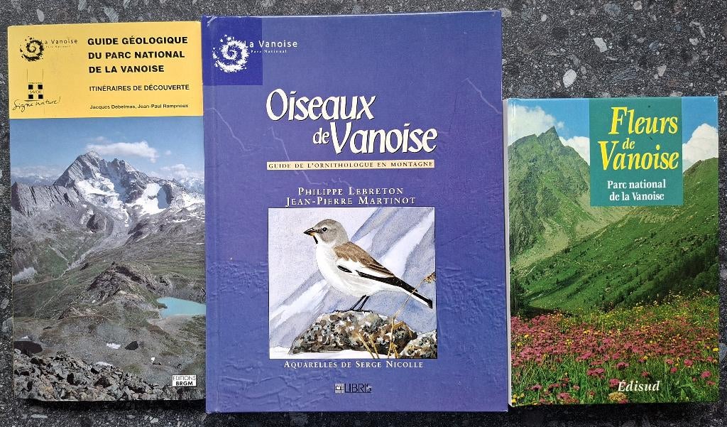 De Vanoise (3 boeken: geologie/flora/fauna/ Franstalig), Boeken, Wetenschap, Gelezen, Natuurwetenschap, Ophalen of Verzenden