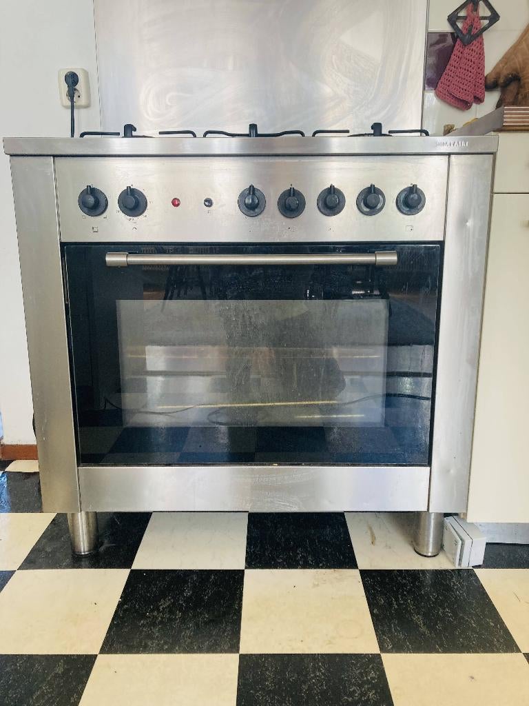 bosch gasfornuis met oven, Ophalen, Gebruikt, Hete lucht, Gas