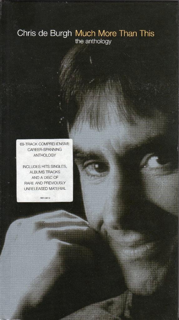 Chris De Burgh - Much More Than This The Anthology (4 CD) *, Cd's en Dvd's, Cd's | Rock, Nieuw in verpakking, Singer-songwriter