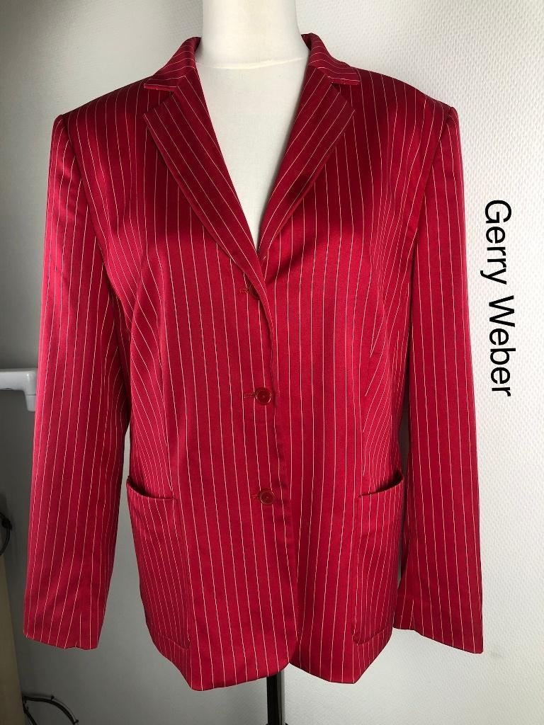 Gerry Weber Blazer  (mt: 40) 16,6/8785, Kleding | Dames, Jasjes, Kostuums en Pakken, Maat 38/40 (M), Gerry Weber, Ophalen of Verzenden