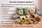 Gezocht konijnen spullen, Ophalen of Verzenden, Zegels, Bonnen of Punten