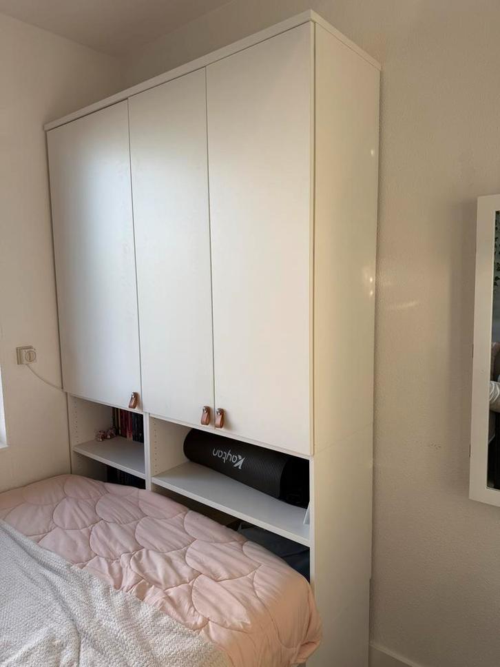 IKEA Platsa kast met deuren en planken, Huis en Inrichting, Kasten | Kledingkasten, Gebruikt, 200 cm of meer, 100 tot 150 cm, 25 tot 50 cm