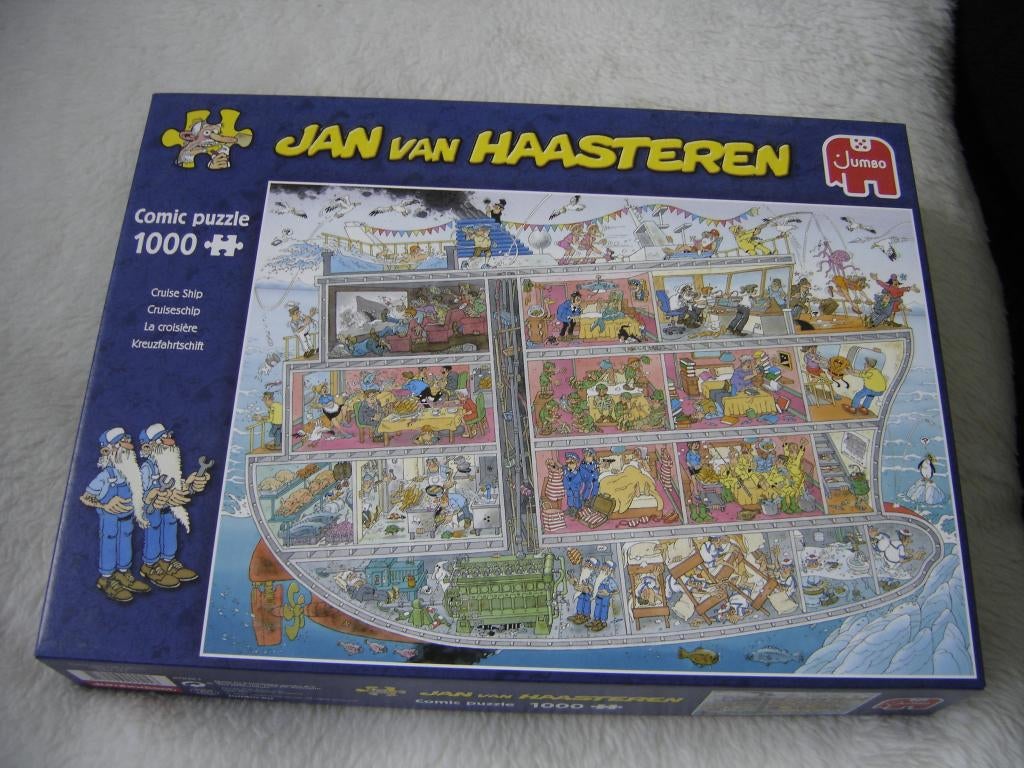 jan van haasteren puzzel, Hobby en Vrije tijd, Ophalen, 500 t/m 1500 stukjes, Zo goed als nieuw