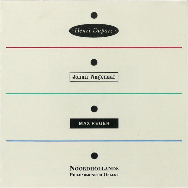 DUPARC Lenore CD WAGENAAR Aveux de Phedre NPO NIEUWSTAAT, Cd's en Dvd's, Ophalen of Verzenden, Modernisme tot heden, Zo goed als nieuw