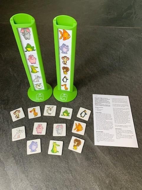 Jumbo dierentorens memo extra spel, Ophalen of Verzenden, Zo goed als nieuw, Puzzelen