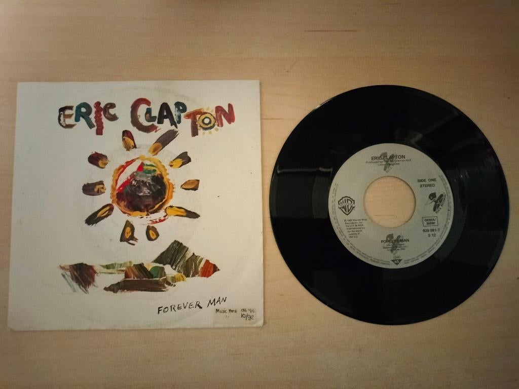 Eric Clapton - Forever man / Too bad, Gebruikt, 7 inch, Single, Ophalen of Verzenden