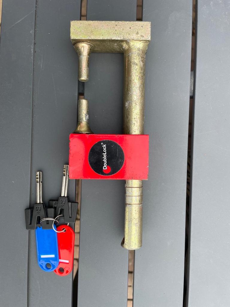 Doublelock Compact Eagle SCM gekeurd koppelingsslot, Caravans en Kamperen, Ophalen of Verzenden, Gebruikt