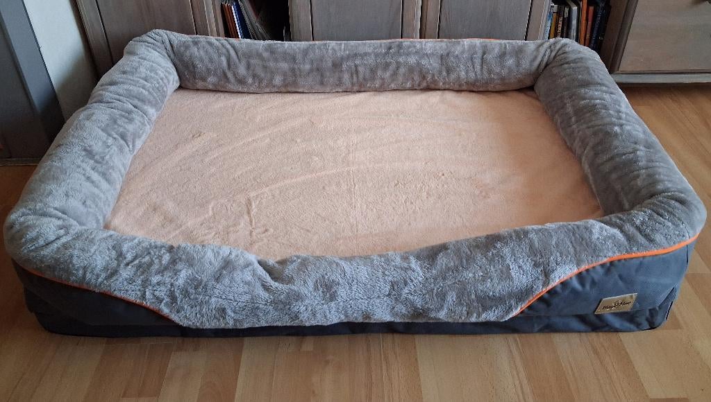 Groot orthopedisch hondenbed nieuwstaat, Dieren en Toebehoren, Hondenmanden, Ophalen, Zo goed als nieuw, Overige