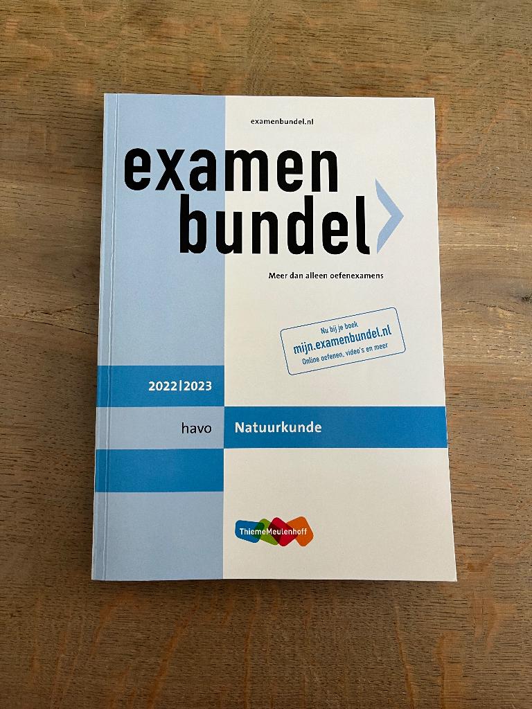 Examenbundel HAVO Natuurkunde 2022/2023, Boeken, Schoolboeken, Natuurkunde, Ophalen of Verzenden, Zo goed als nieuw, HAVO