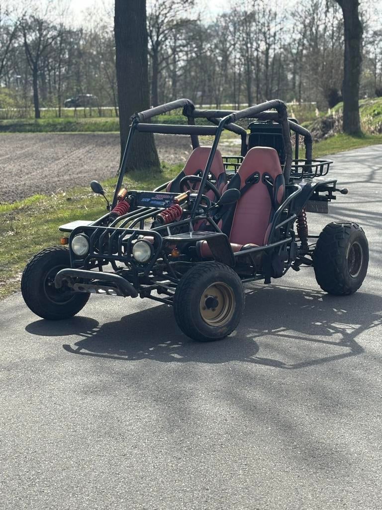 gsmoon 260 cc buggy op kenteken, 1 cilinder, 260 cc, 12 t/m 35 kW