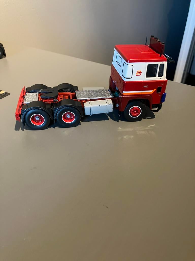 Tekno Scania 141 classic, Ophalen of Verzenden, Bus of Vrachtwagen, Tekno