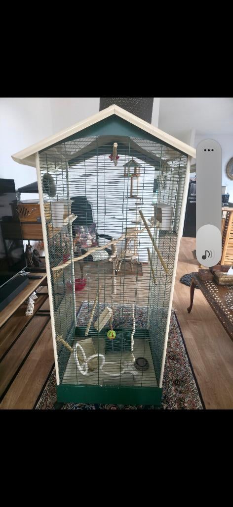 vogelkooi, Ophalen, Zo goed als nieuw, Metaal, Vogelkooi